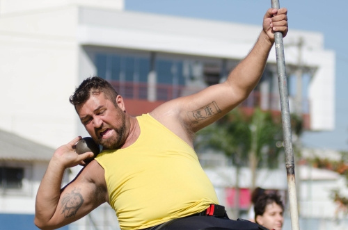André Rocha, destaque de 2014 pelos resultados no arremesso de peso (foto: Jonas Barbetta/ Top 10 Comunicação)